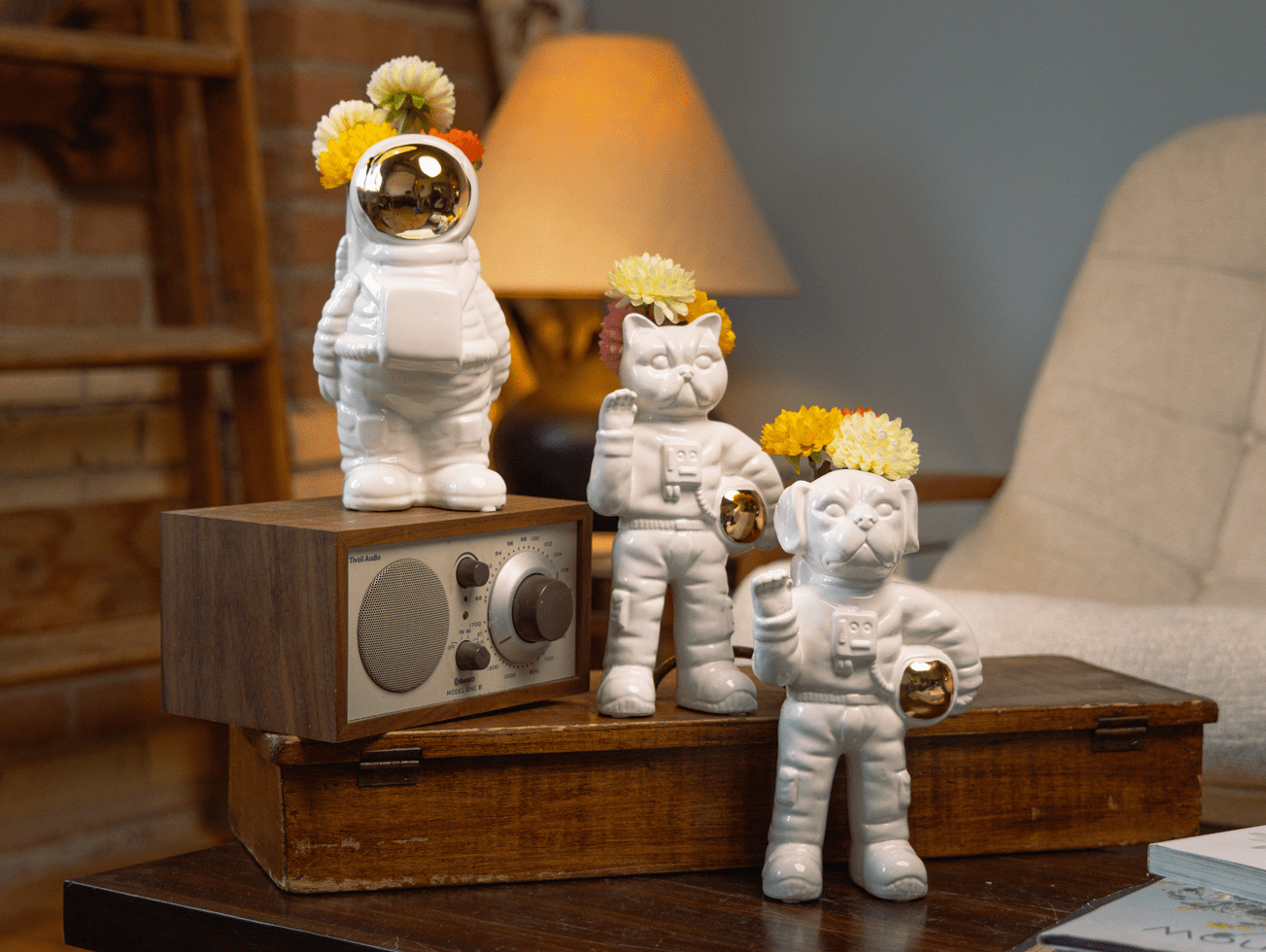 We had an astronaut on the wall before it was a cultural moment. - Chive Ceramics Studio