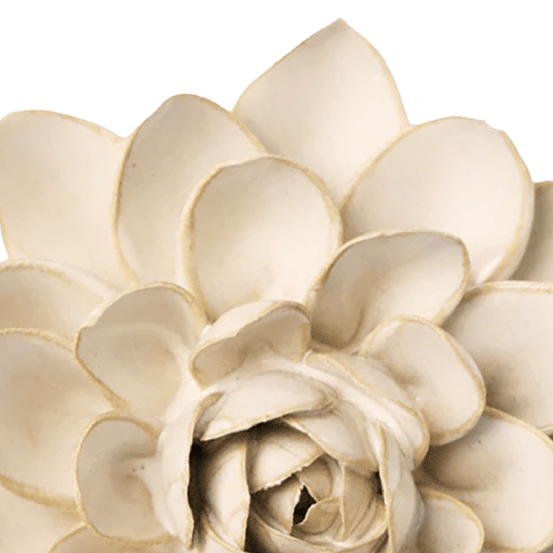 January birth flower: the snowdrop in handmade ceramic