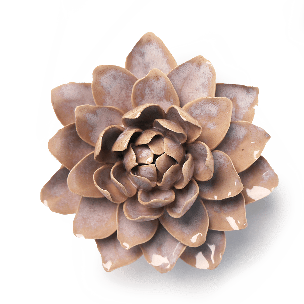 July birth flower: the water lily in handmade ceramic - Chive Studio