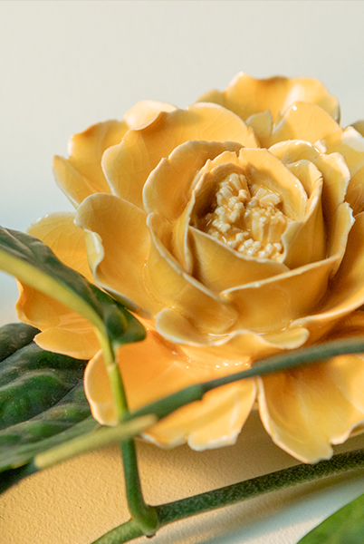 June Birth Flower: The Rose, Chive Studio Ceramic Flowers, Toronto