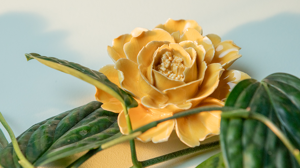 June Birth Flower: The Rose, Chive Studio Ceramic Flowers, Toronto