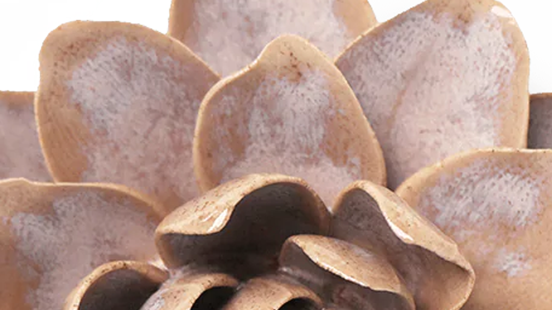 July birth flower: the water lily in handmade ceramic - Chive Studio