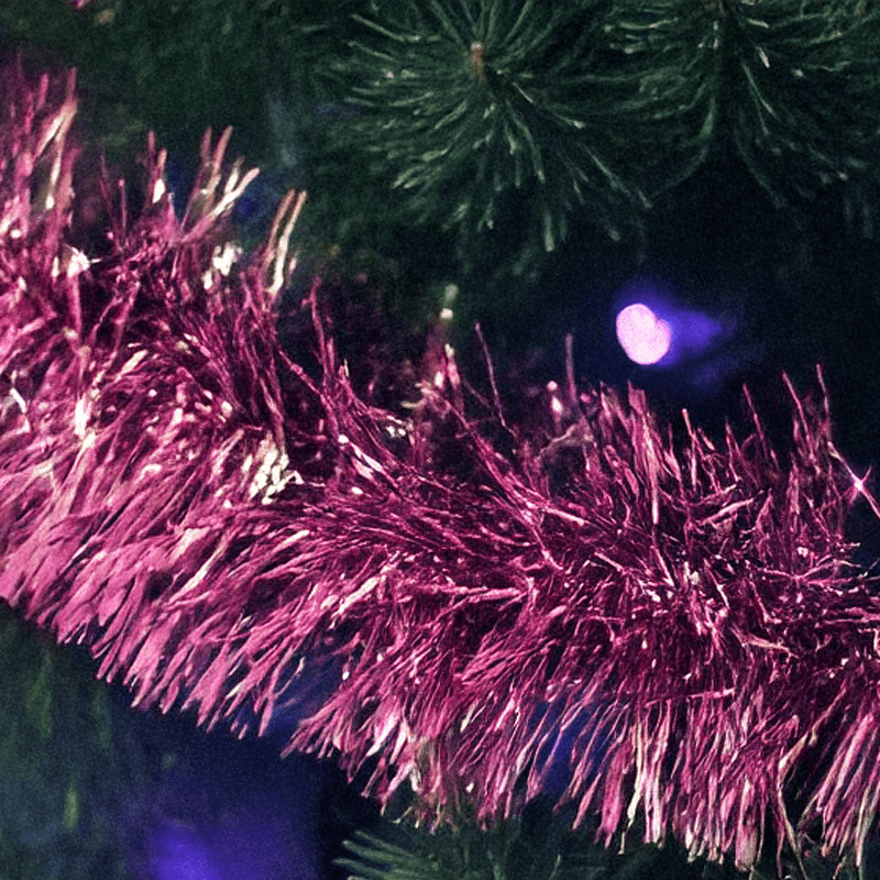 Pink Christmas Ornaments - Rose Gold & Blush Holiday Decor - Chive Ceramics Studio