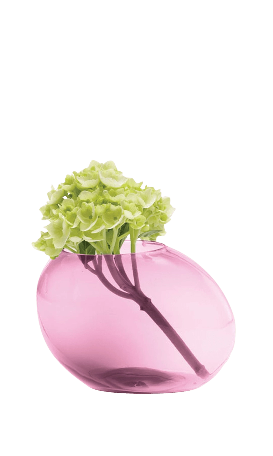 Eggplant Glass Flower Vase - Digout - handmade by Chive Studio Toronto