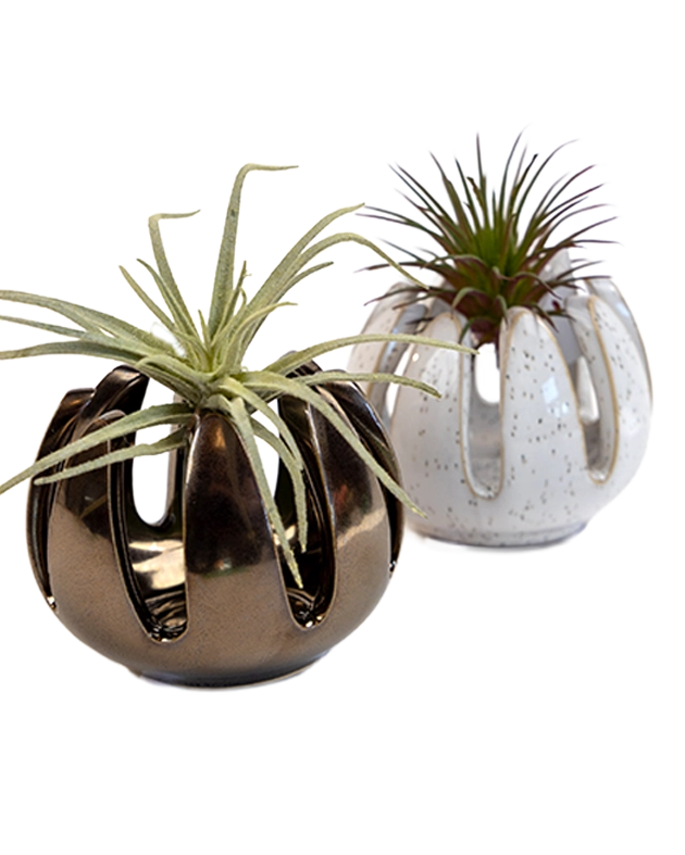 Grassy Dark Chrome - Gideon - handmade by ChIve Studio Toronto