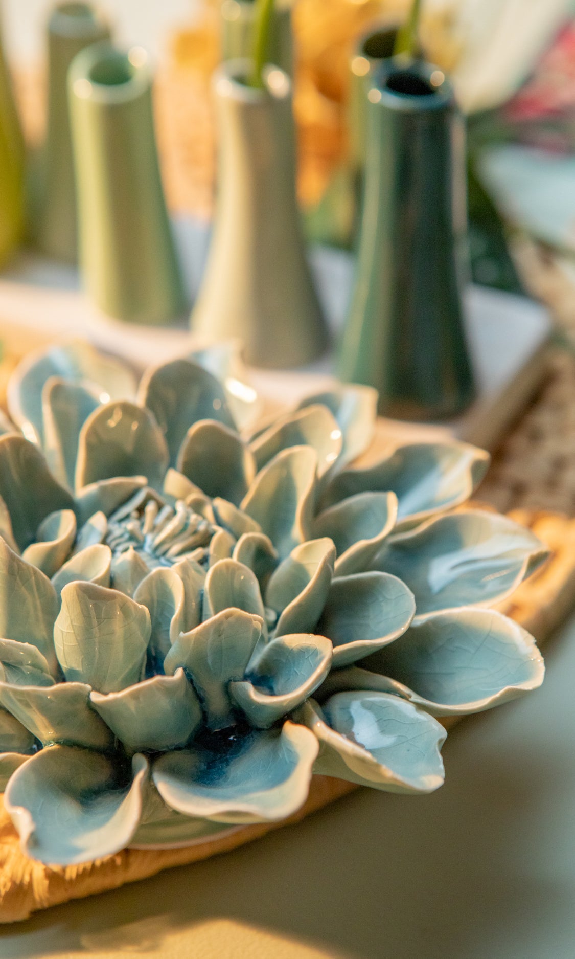 Hampton - Ceramic Flower Curated Collection - Chive Ceramics Studio - Ceramic Flower Sets - Chive Ceramics Studio