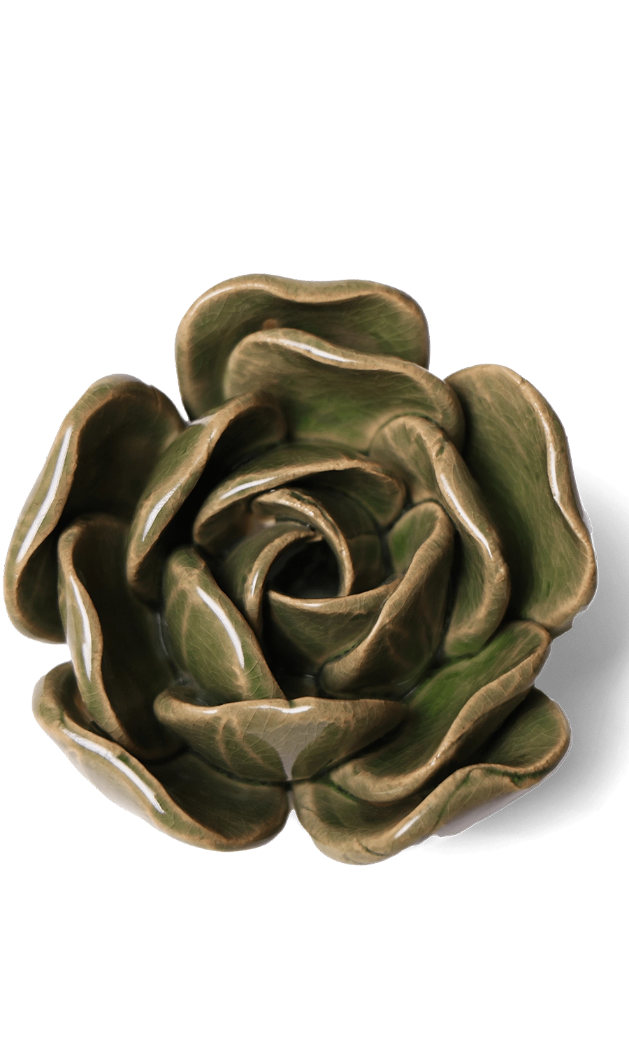 Green Rose - Classic Collection - handmade by Chive Studio Toronto