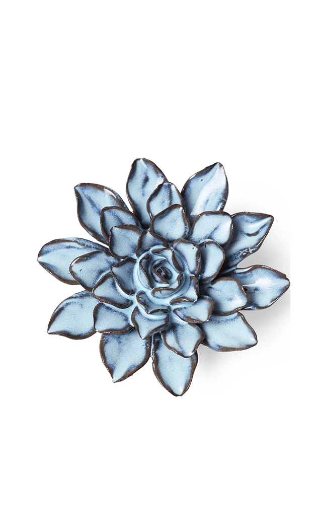 Seasonal Blue - Alpine Aster - handmade by Chive Studio Toronto