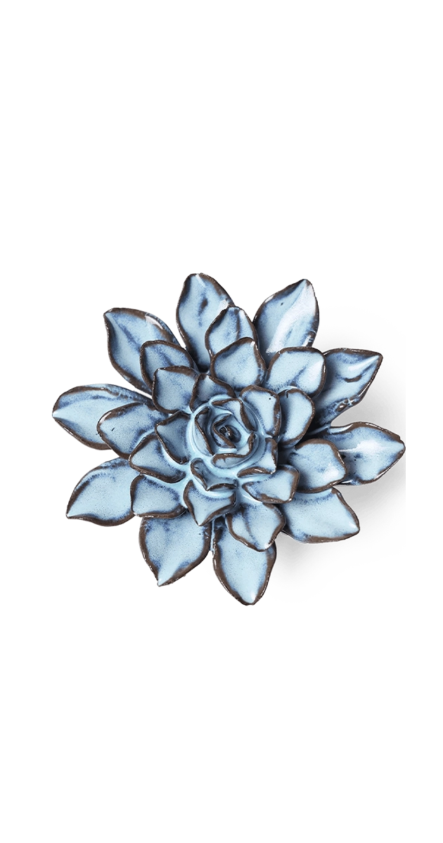 Seasonal Blue - Alpine Aster - handmade by Chive Studio Toronto