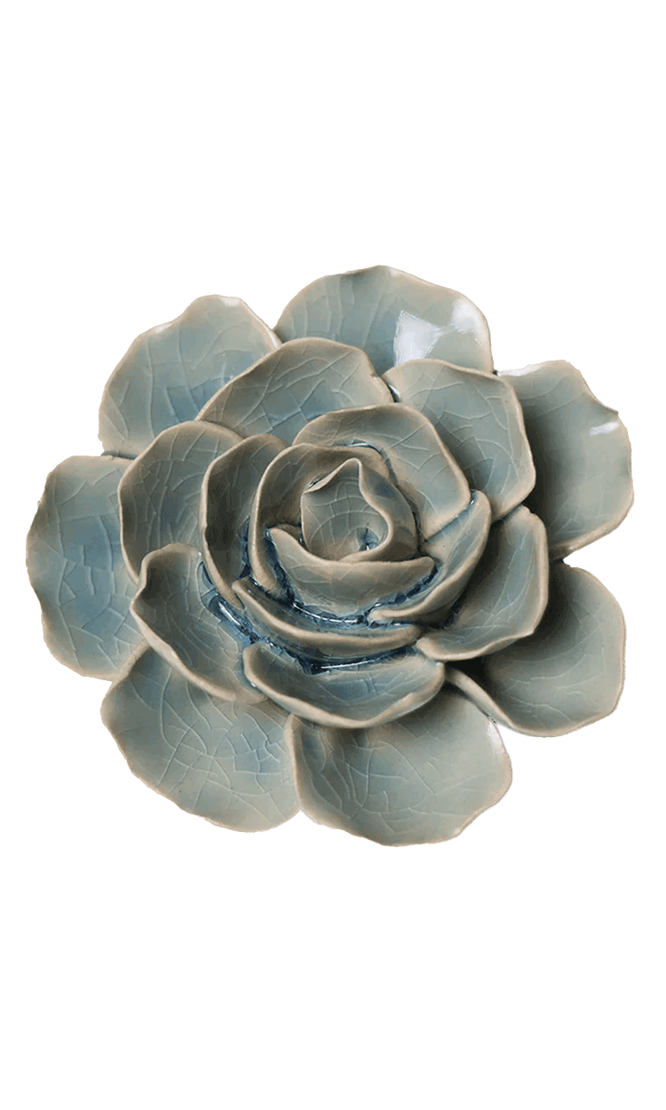 Powder Blue - Amandine Rannculus - handmade by Chive Studio Toronto