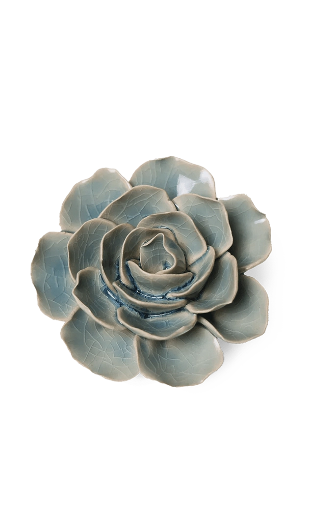 Powder Blue - Amandine Rannculus - handmade by Chive Studio Toronto