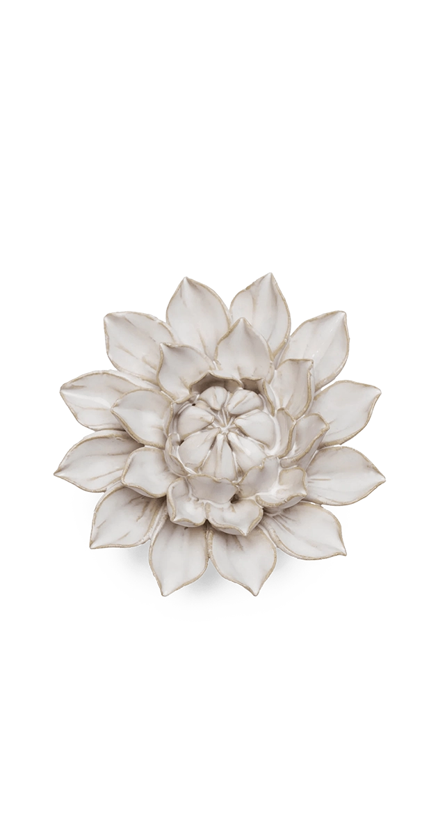 Ivory Aster - September Birth Flower - handmade by Chive Studio Toronto