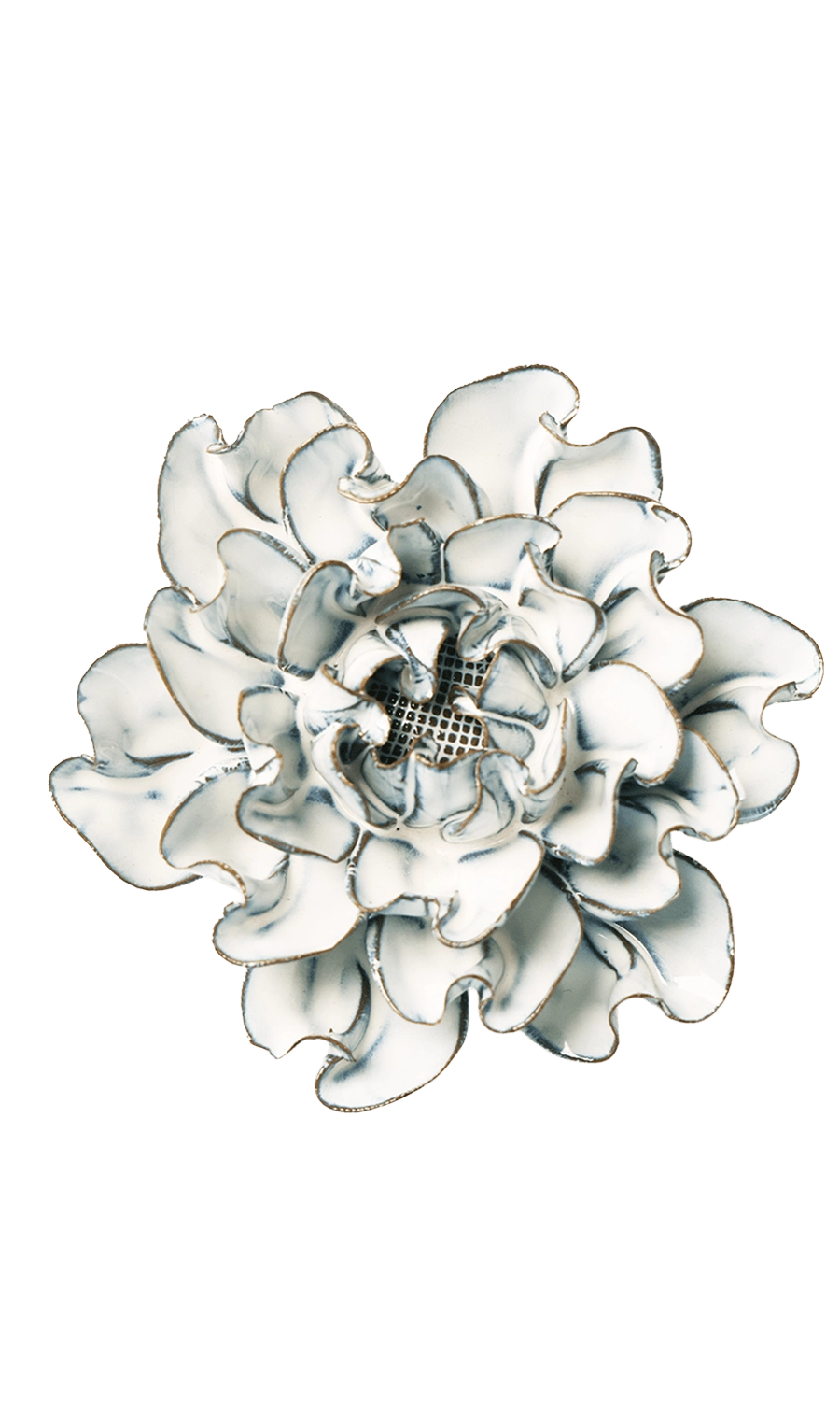 Blue White Hawthorn - Birth Flowers - handmade by Chive Studio Toronto