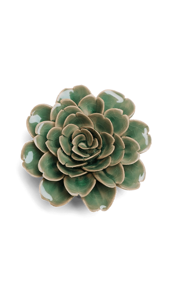 Jungle Green Tea - Rose - handmade by Chive Studio Toronto