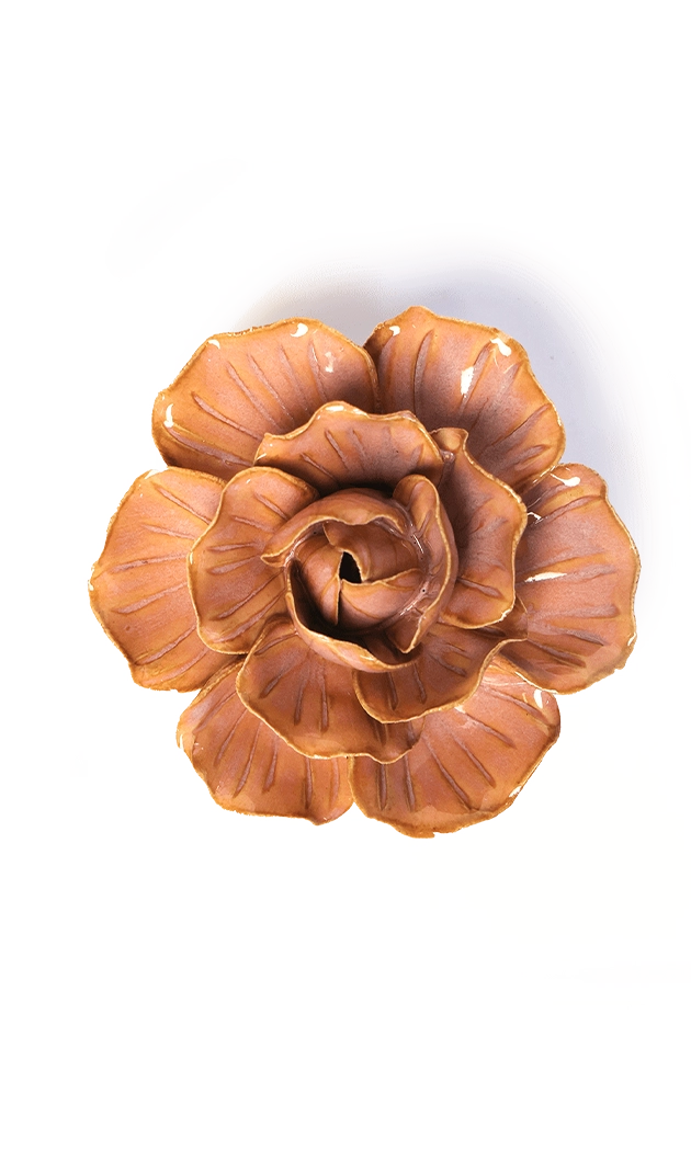 Peach Pink - Solar Carnation - handmade by Chive Studio Toronto