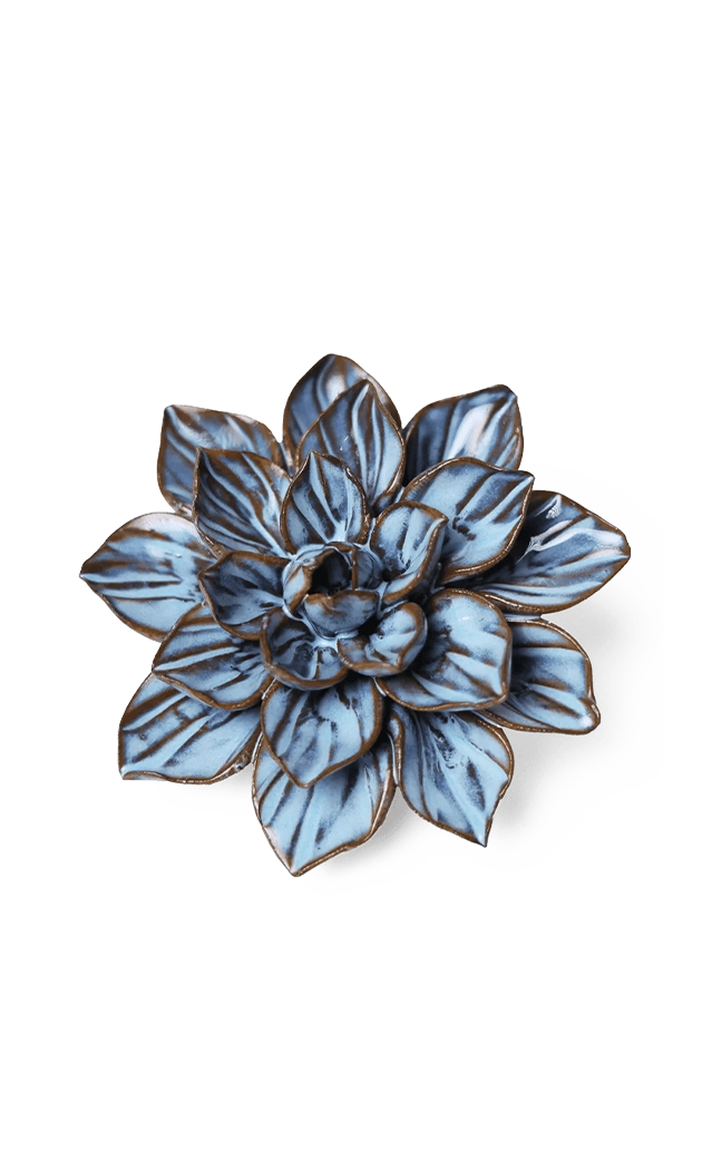 Seasonal Blue - Frikartii Aster - handmade by Chive Studio Toronto