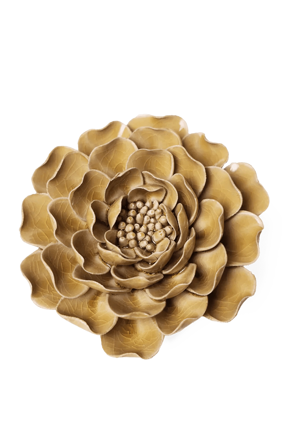Caramel Charm Peony - English Garden Collection - handmade by Chive Studio Toronto