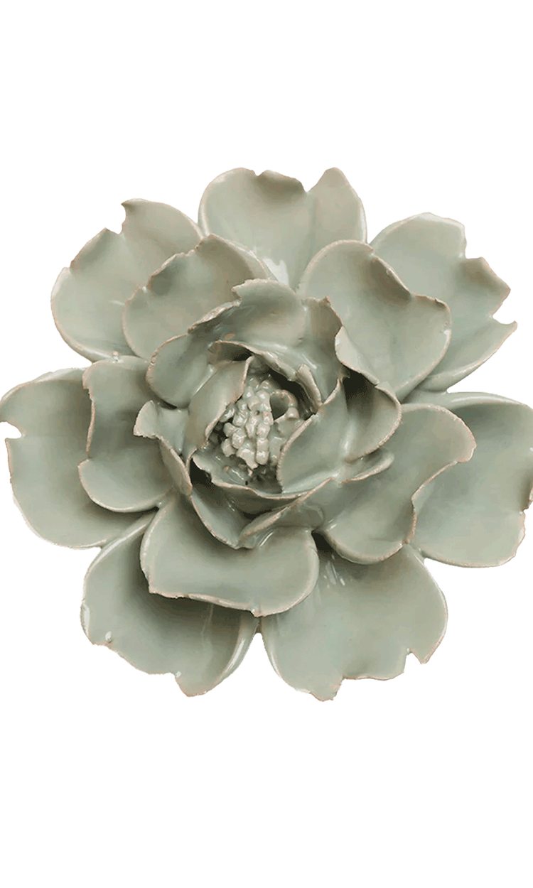 Pistachio Green - Rose - handmade by Chive Studio Toronto