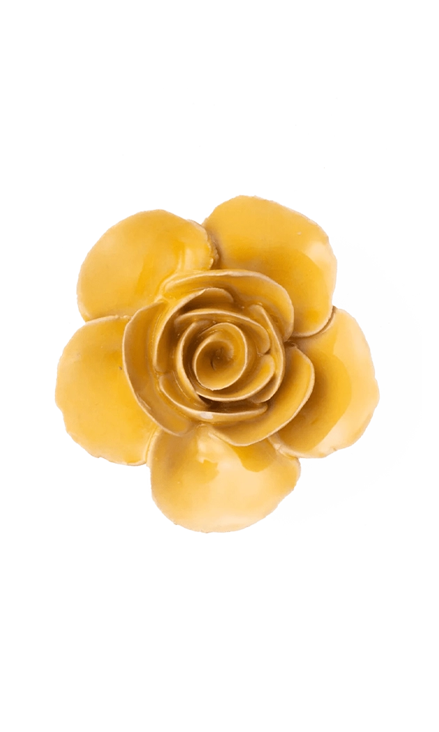 Burnt Yellow - Elegance Ranunculus - handmade by Chive Studio Toronto