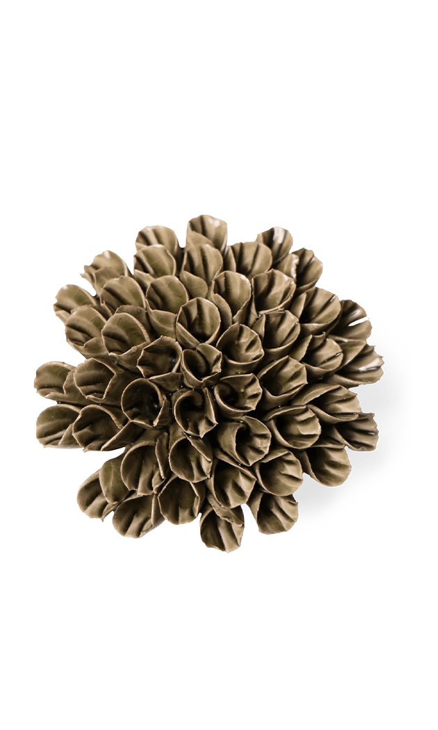 Green - Anemone - handmade by Chive Studio Toronto