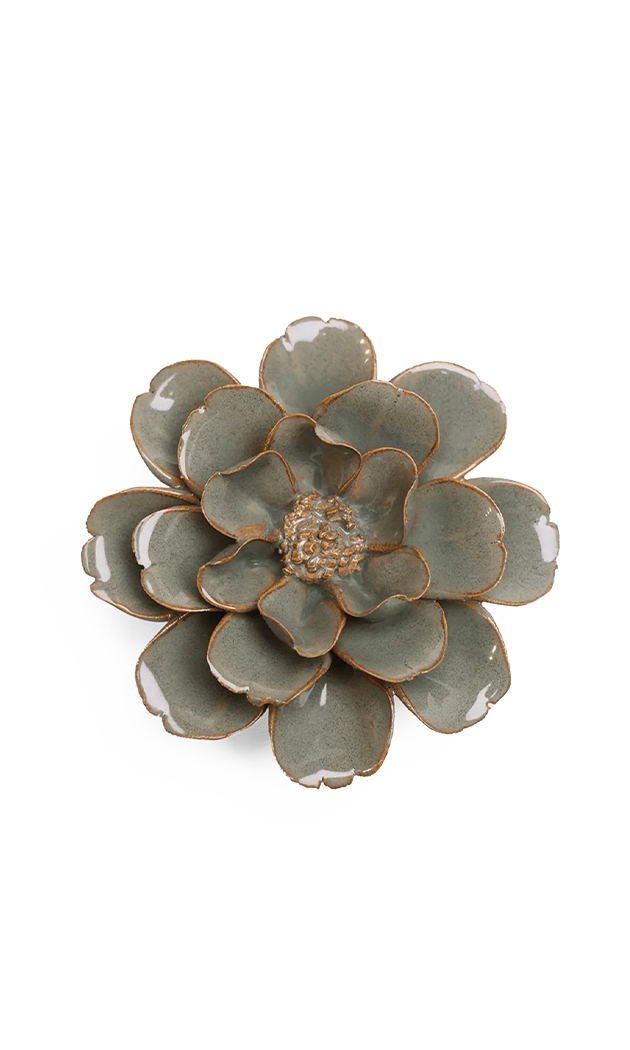 Moss Grey - Oxeye Daisy - handmade by Chive Studio Toronto