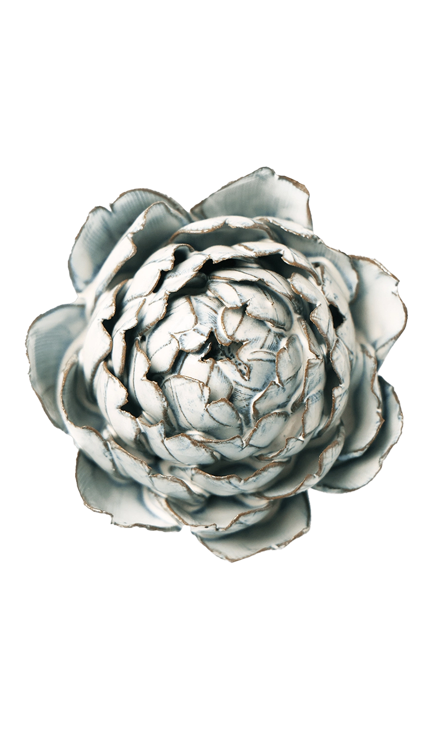 Blue White Queen Protea - Coastal Collection - handmade by Chive Studio Toronto