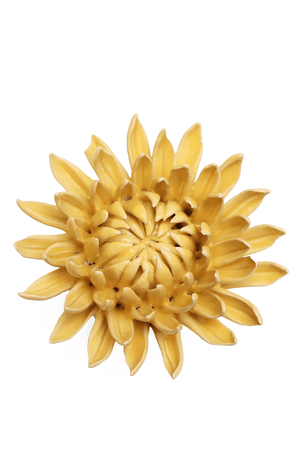 Canary Yellow Sarah Mum - English Garden Collection - handmade by Chive Studio Toronto