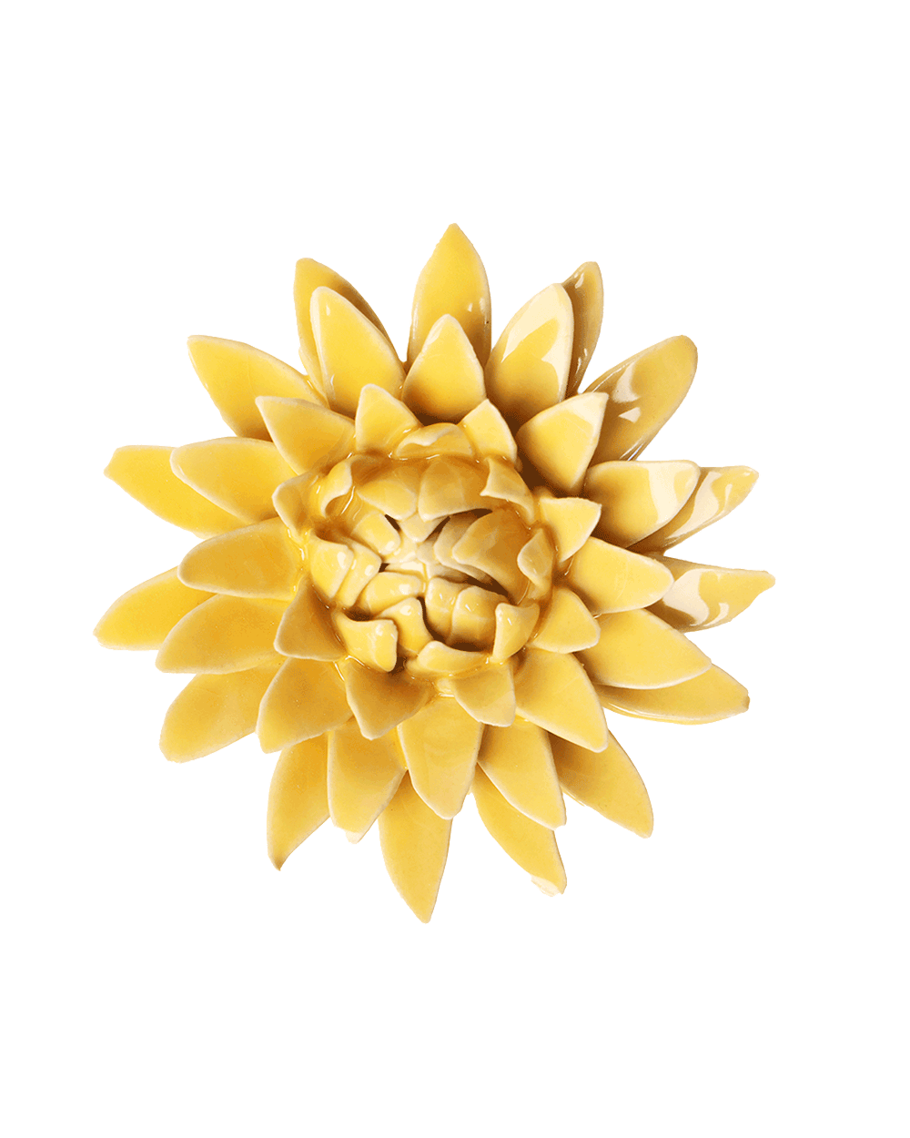 Burnt Yellow - Strawflower - handmade by Chive Studio Toronto