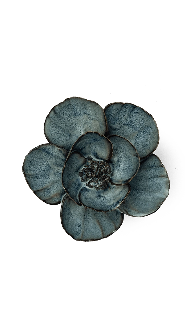 Navy - Poppy - handmade by Chive Studio Toronto