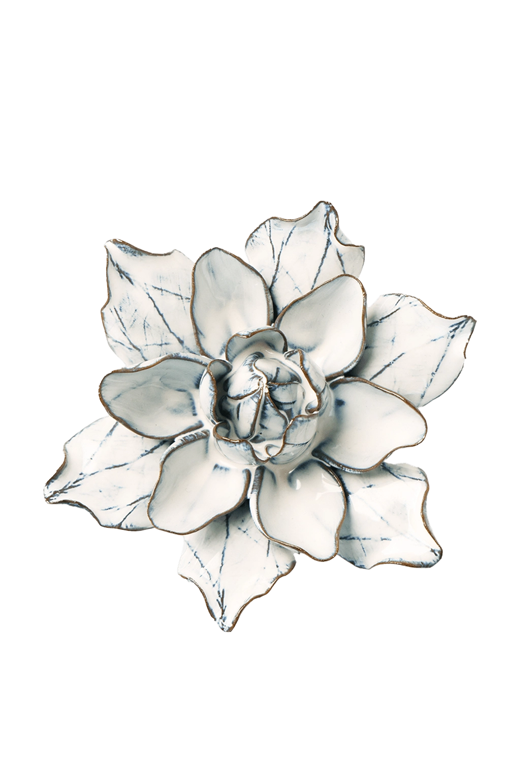 Blue White Columbine - Coastal Collection - handmade by Chive Studio Toronto