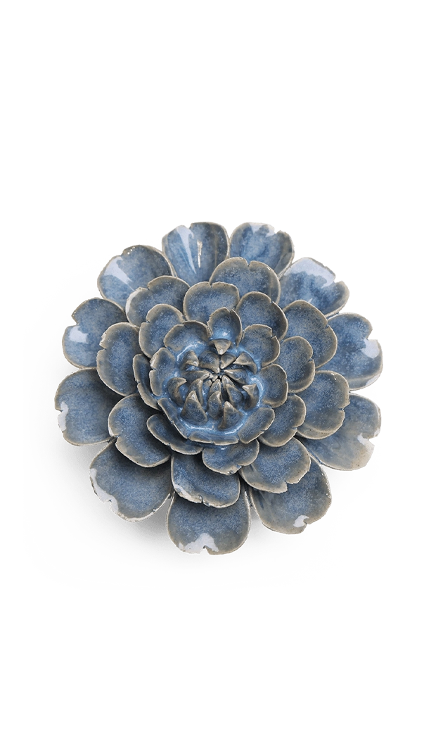 Fancy Blue - Fiesta Marigold - handmade by Chive Studio Toronto