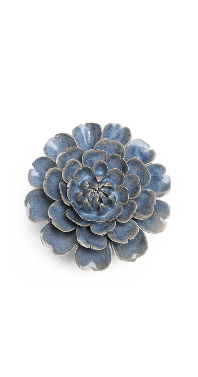 Fancy Blue - Fiesta Marigold - handmade by Chive Studio Toronto