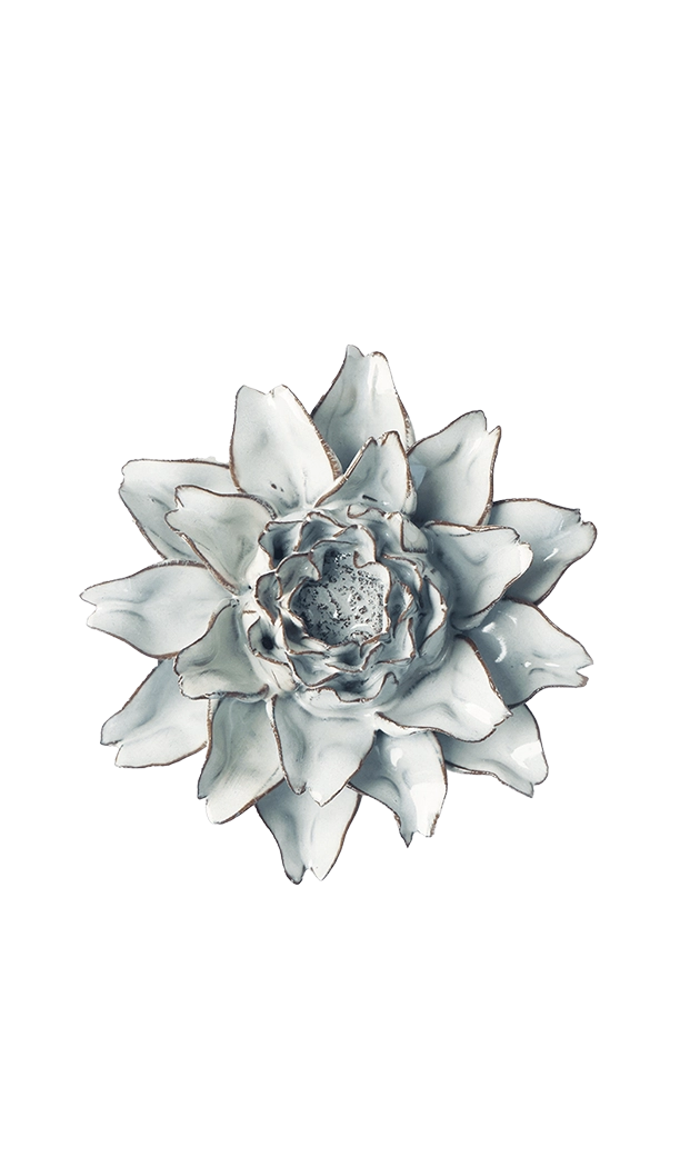 Blue White - King Protea - handmade by Chive Studio Toronto