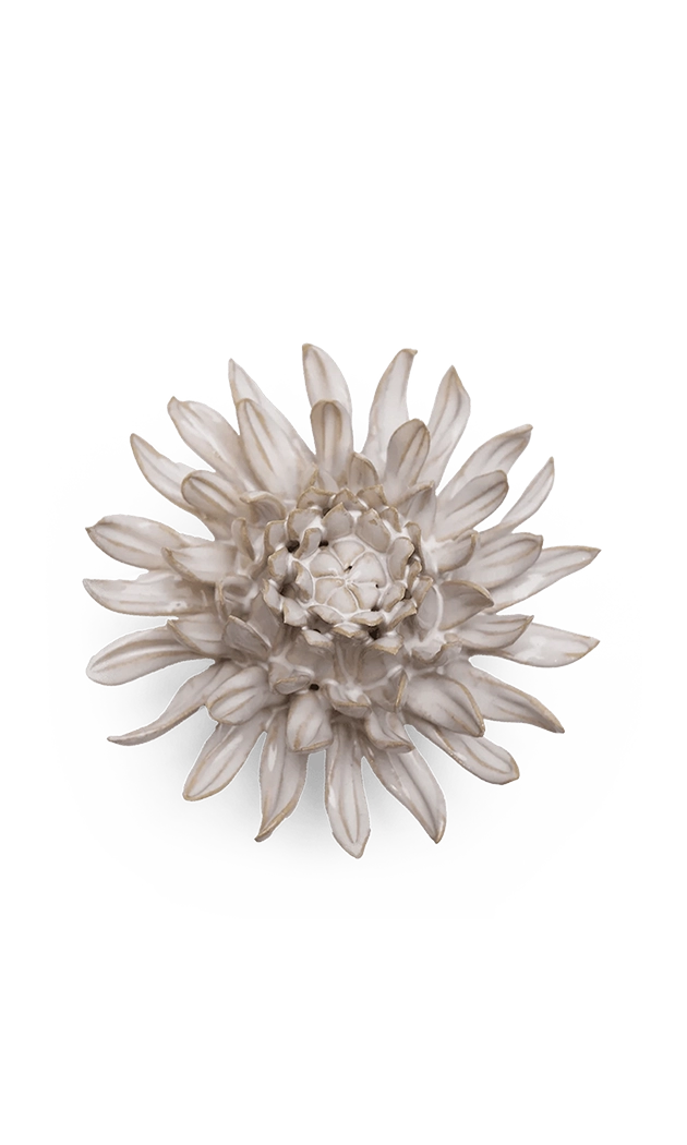 Ivory - Spider Mum - handmade by Chive Studio Toronto