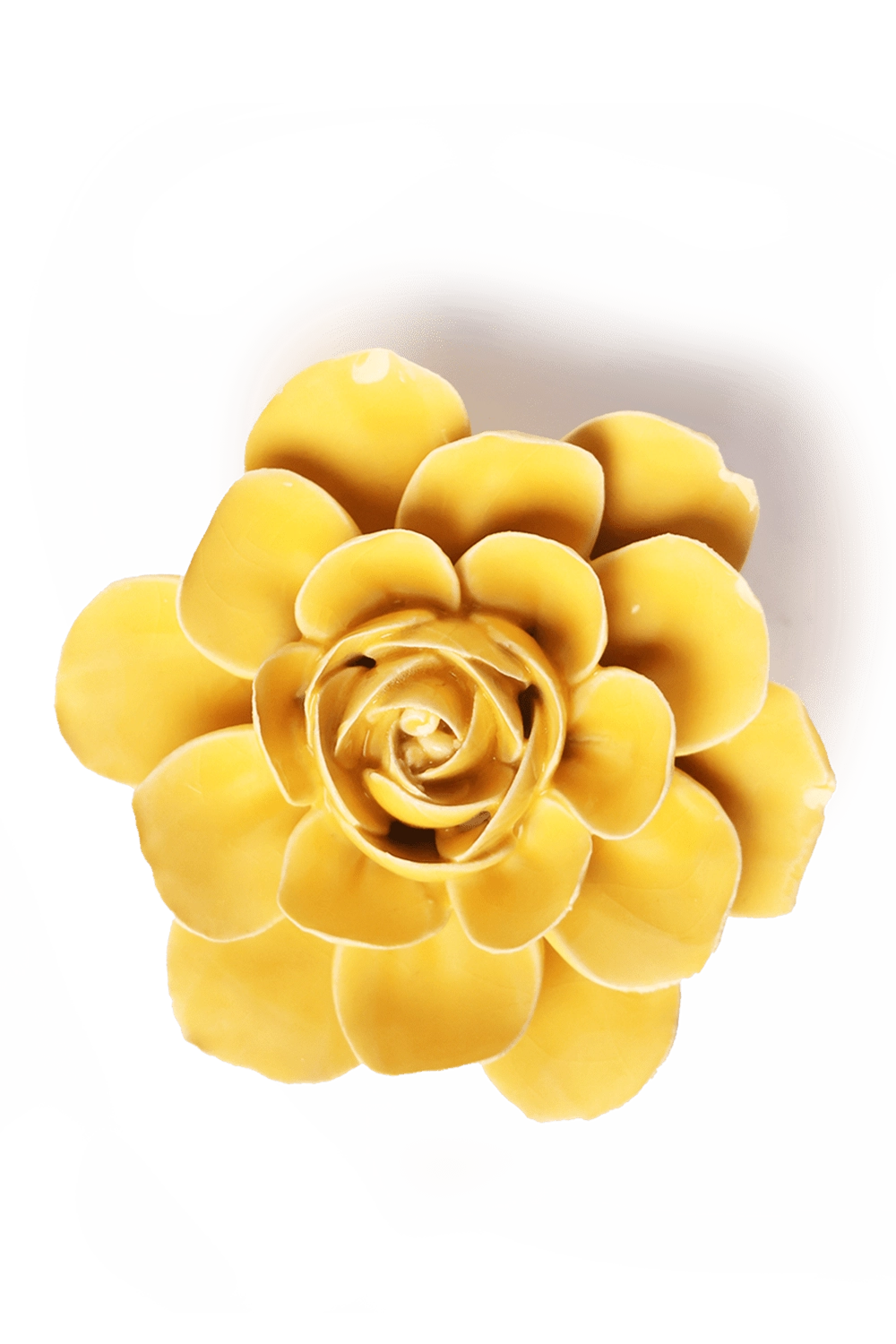 Burnt Yellow Begonia - English Garden Collection - handmade by Chive Studio Toronto