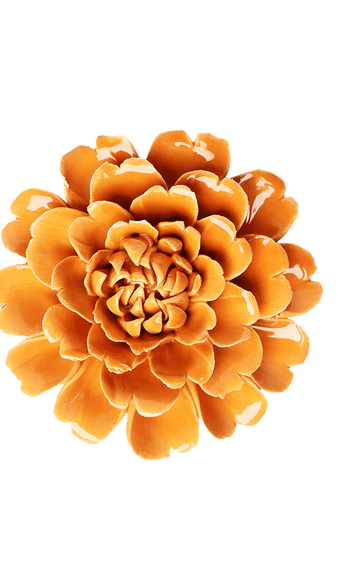 Orange - Fiesta Marigold - handmade by Chive Studio Toronto