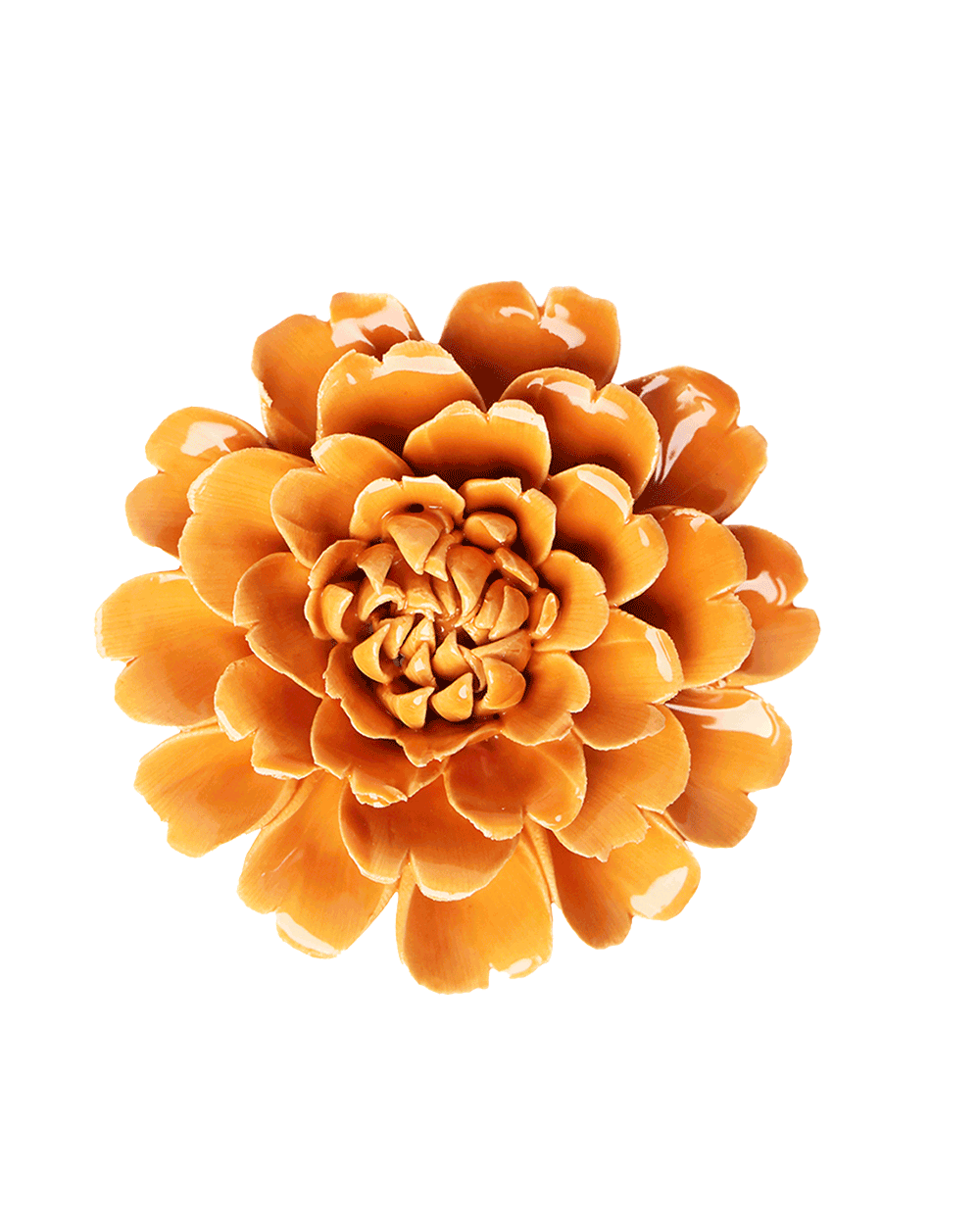 Orange - Fiesta Marigold - handmade by Chive Studio Toronto