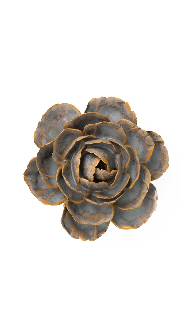 Pale Blue - English Rose - handmade by Chive Studio Toronto