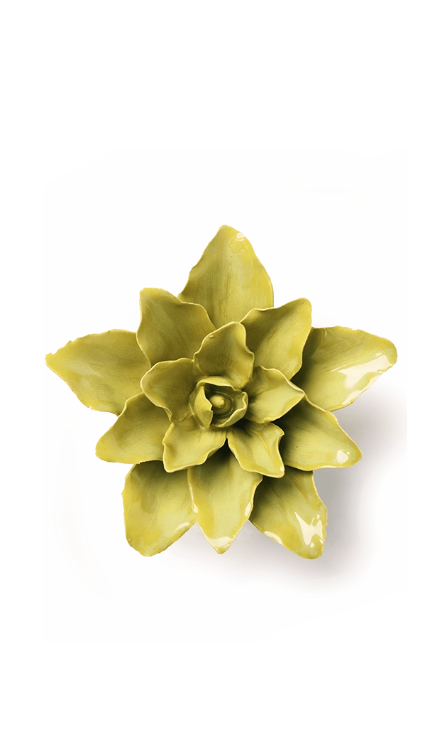 Chartreuse - Tiger Lily - handmade by Chive Studio Toronto