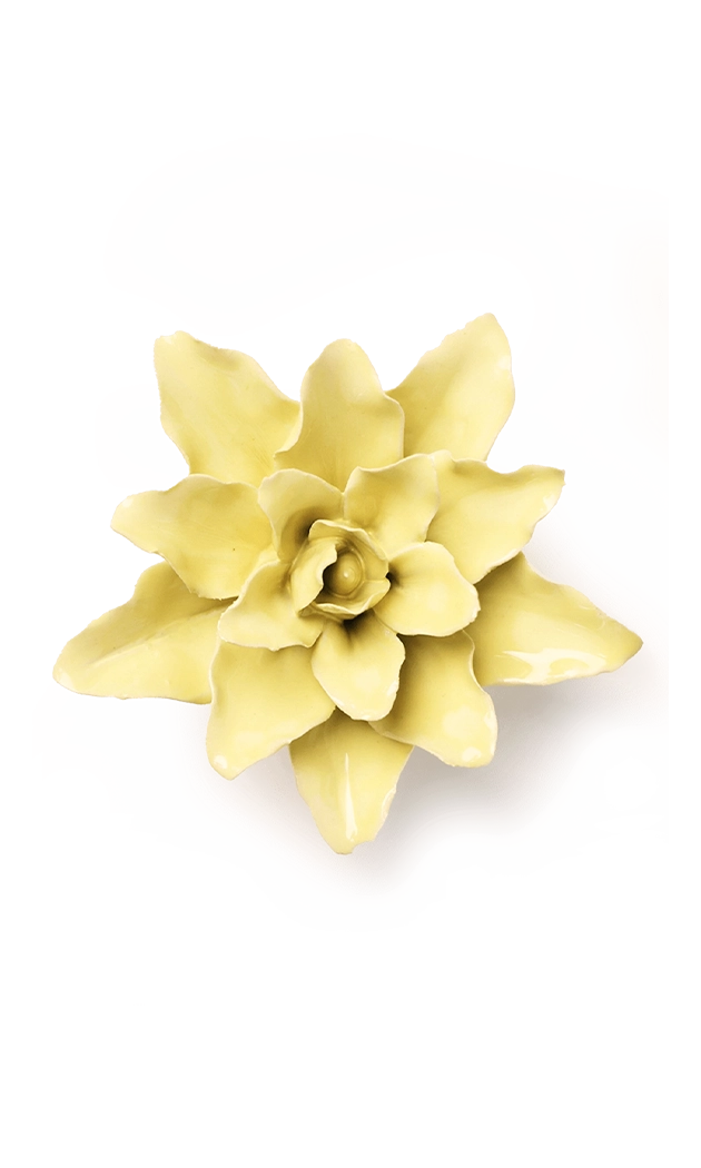 Lime Yellow - Tiger Lily - handmade by Chive Studio Toronto