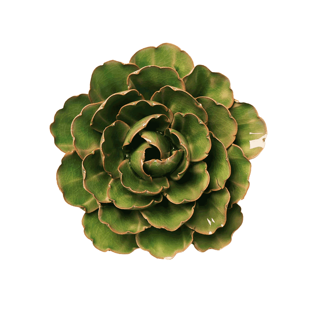 Avocado Green - Keiko Peony - handmade by Chive Studio Toronto