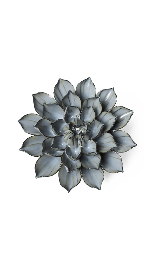 Grey Green - Monch Aster - handmade by Chive Studio Toronto