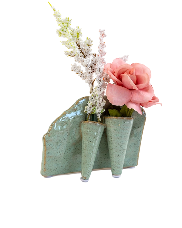 Green - Lotus - handmade by Chive Studio Toronto