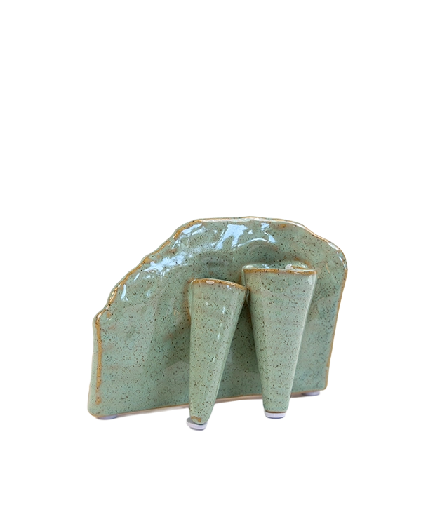 Green - Lotus - handmade by Chive Studio Toronto