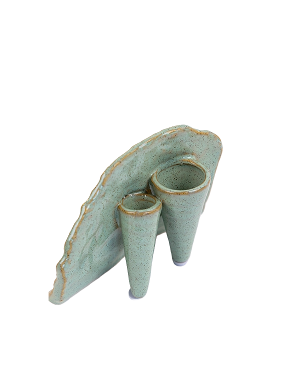 Green - Lotus - handmade by Chive Studio Toronto