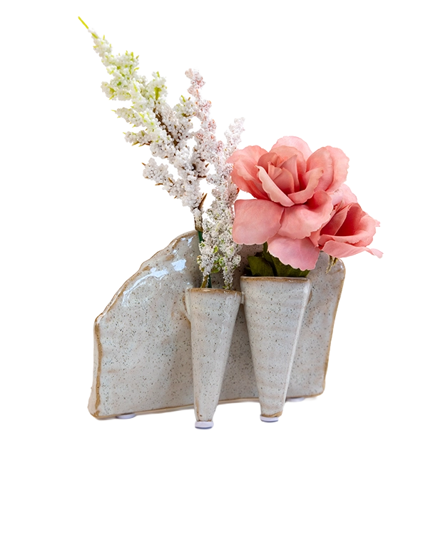 White - Lotus - handmade by Chive Studio Toronto