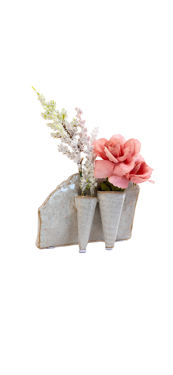 White - Lotus - handmade by Chive Studio Toronto