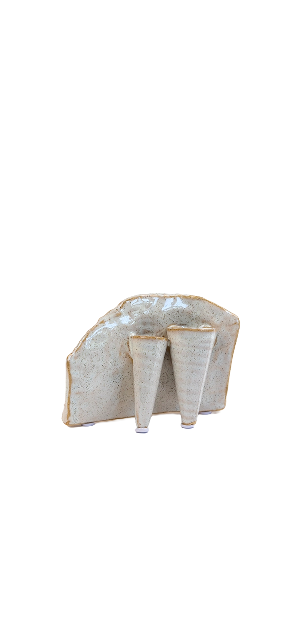 White - Lotus - handmade by Chive Studio Toronto