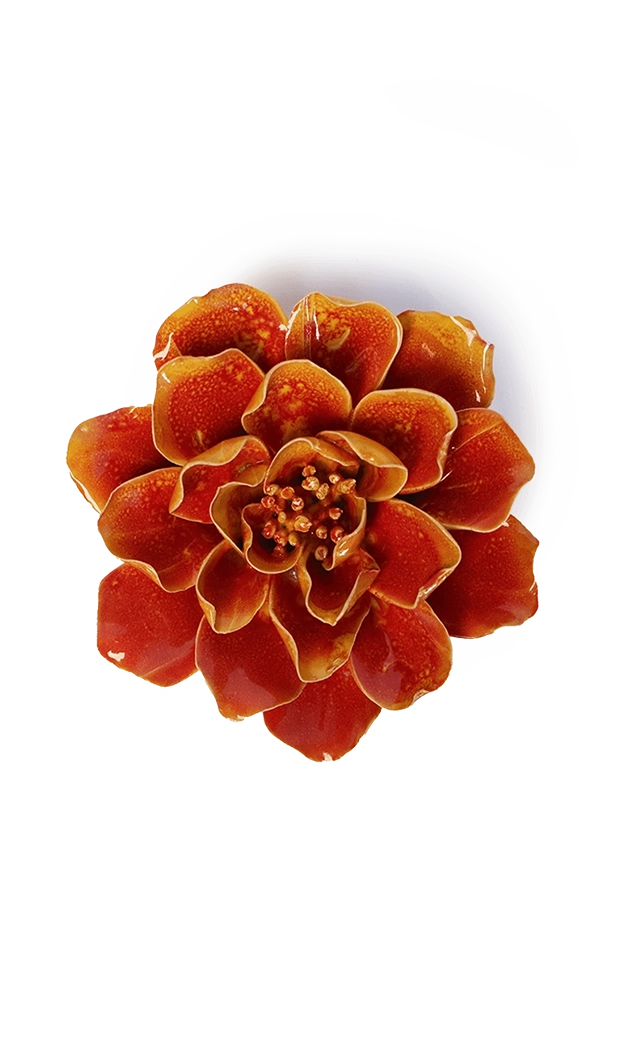 Orange Yellow - Coreopsis - handmade by Chive Studio Toronto