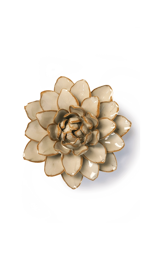 Oatmeal Starbrite - Water Lily - handmade by Chive Studio Toronto